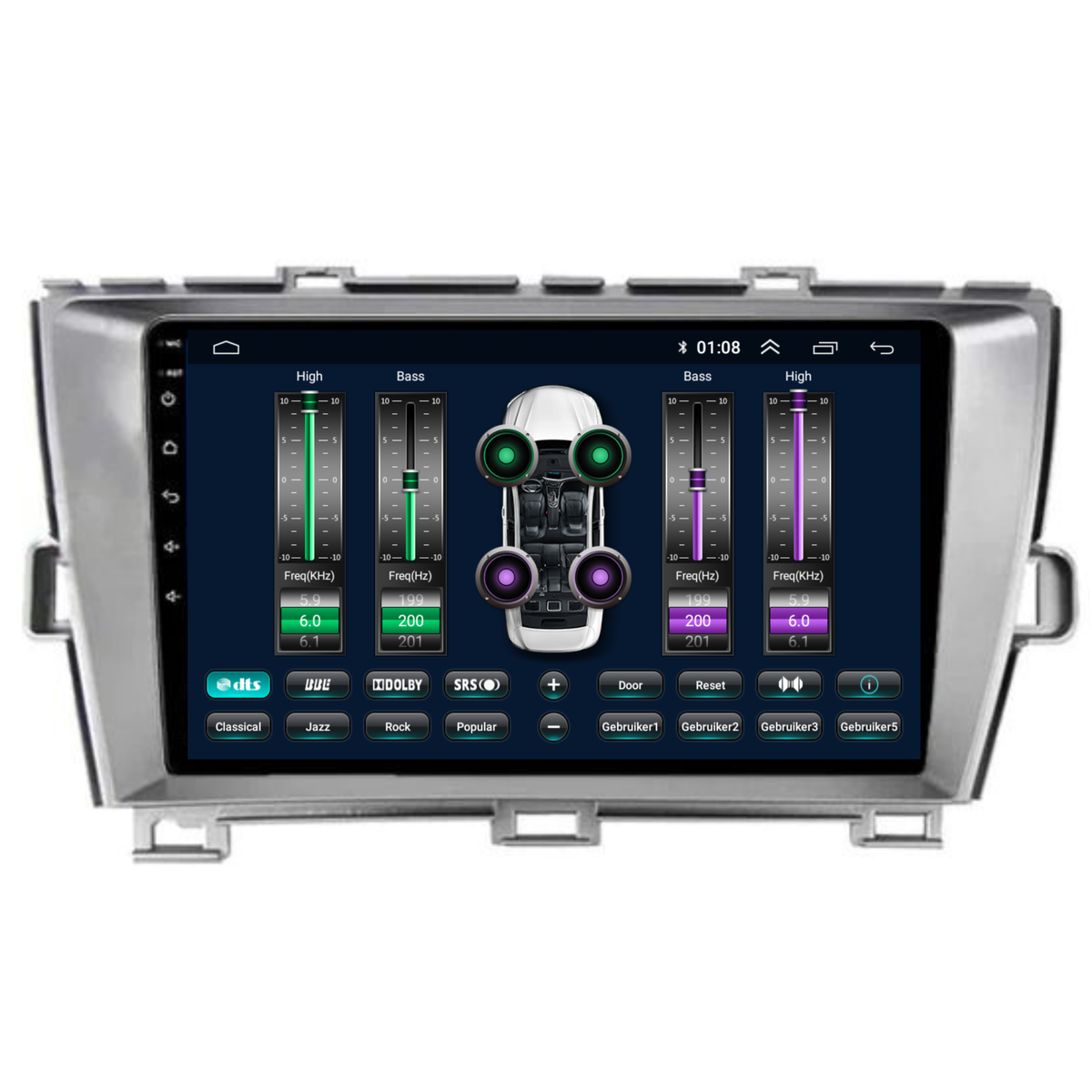 Toyota Prius | Android 13 | Autoradio | 2009 t/m 2015 | Carplay & Android Auto-10