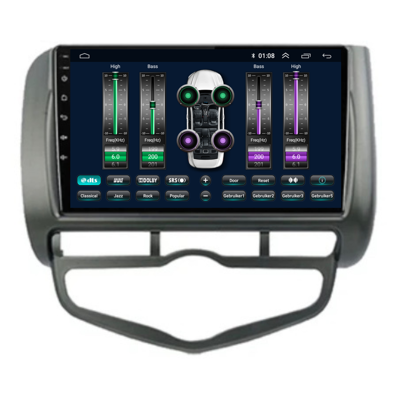 CarPlay Honda Jazz | Android 13 | Autoradio | 2005 t/m 2008 | Carplay & Android Auto-10
