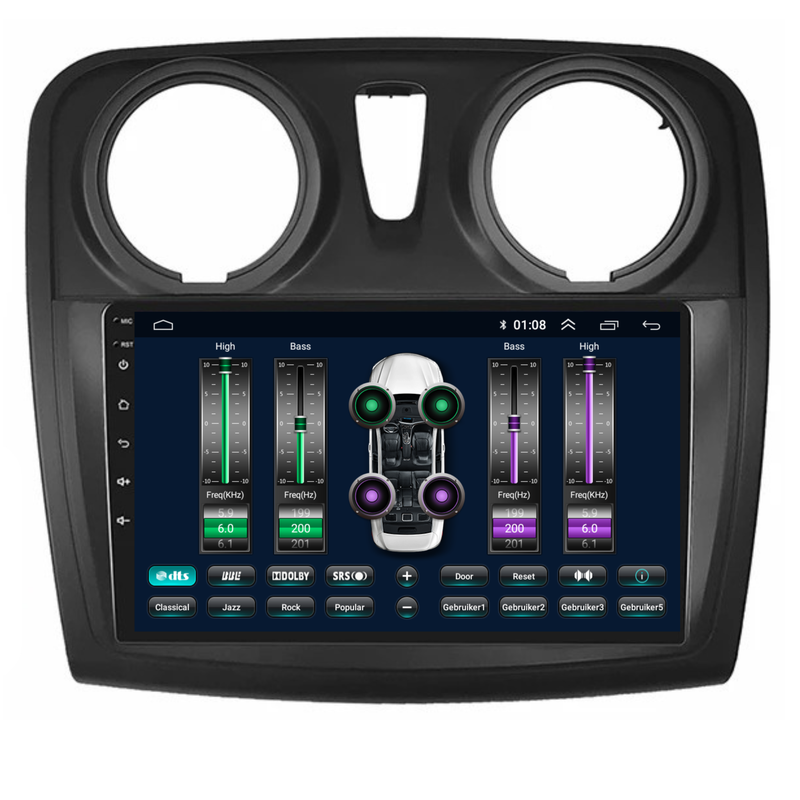 Dacia Sandero | Android 13 | Autoradio | 2013 t/m 2020 | Carplay & Android Auto-9