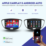 Hyundai i10 CarPlay autoradio | 2008 t/m 2013 | Denago DNG-A67 | 9 inch | Android 13 | Draadloos CarPlay & Android Auto