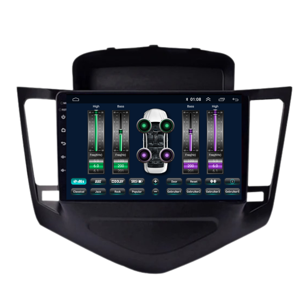 Chevrolet Cruze Android 13 Autoradio | 2008 t/m 2012 | CarPlay-9