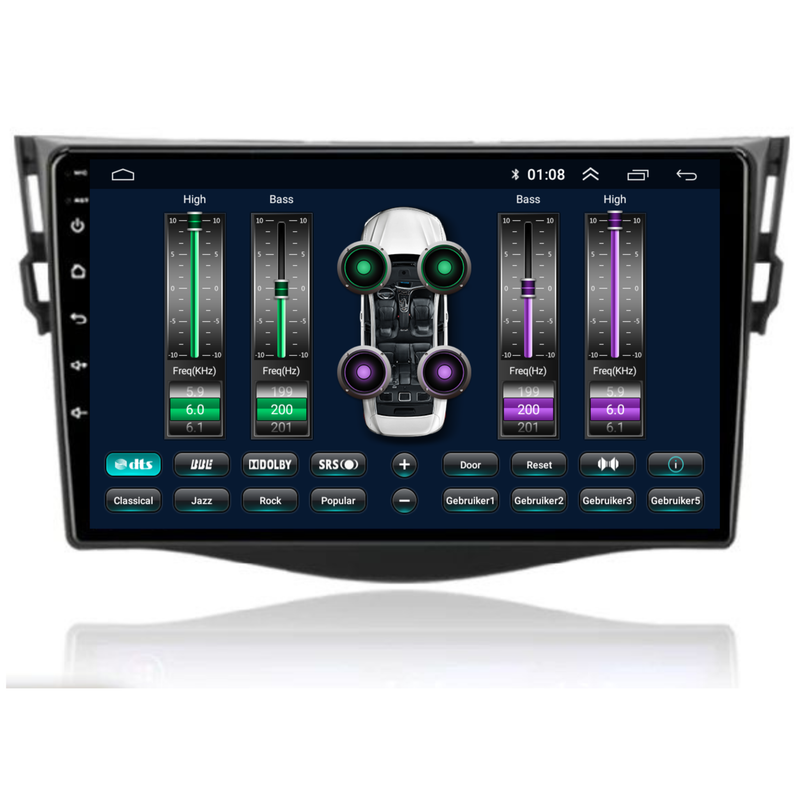 Toyota RAV4 | Android 13  | Autoradio | 2006 t/m 2013 | Carplay & Android Auto-9