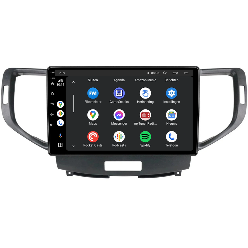 Honda Spirior | Android 13 | Autoradio | 2009 t/m 2013 | CarPlay & Android Auto-7
