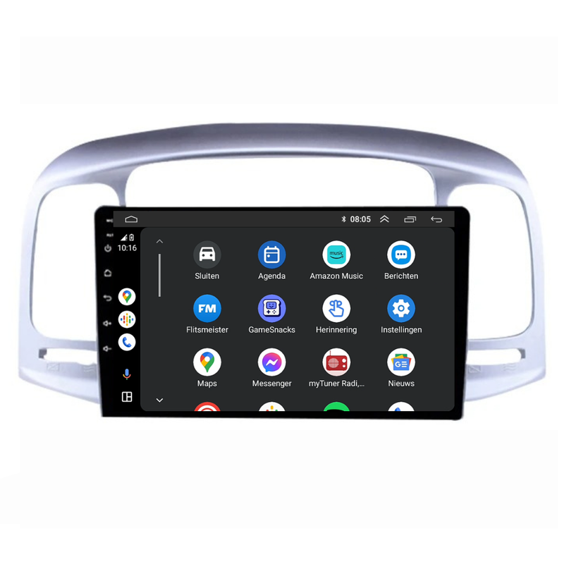 Hyundai Accent | Android 13 | Autoradio | 2007 t/m 2011 | Carplay & Android Auto-9