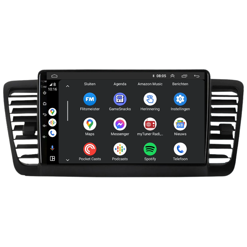 Subaru Outback | Android 13 | Autoradio | 2008 t/m 2014 | CarPlay & Android Auto-7