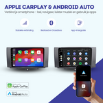 Smart Fortwo CarPlay autoradio | 2011 t/m 2015 | Denago DNG-A46 | 9 inch | Android 13 | Draadloos CarPlay & Android Auto