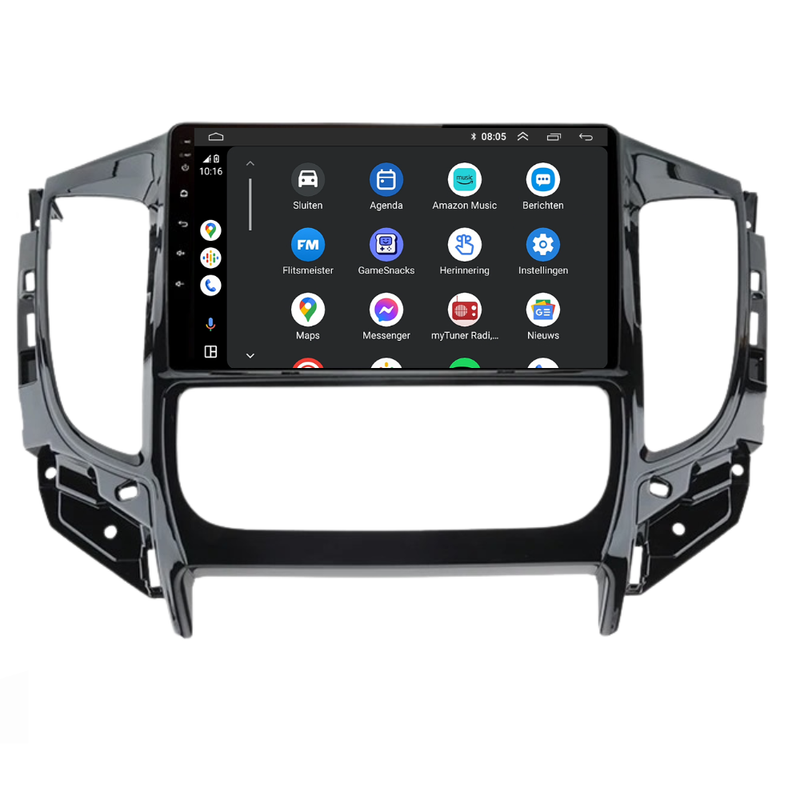 Mitsubishi Triton | Android 13 | Autoradio | 2015 t/m 2022 | Carplay & Android Auto-9