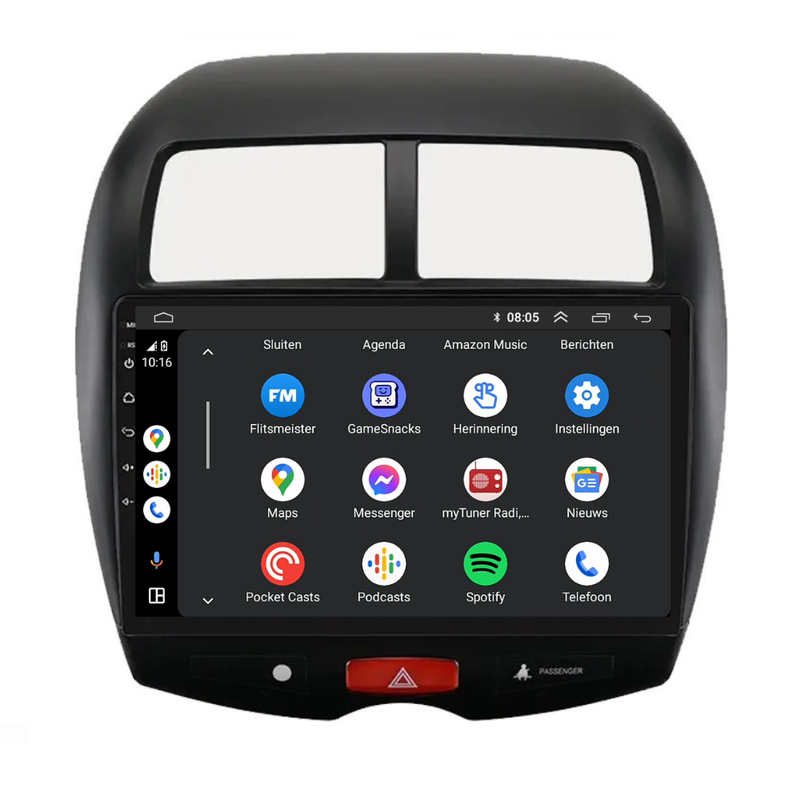 Citroën C4 Aircross CarPlay & Android Auto autoradio | 2012 t/m 2014 | Android 15 | Davilon-9