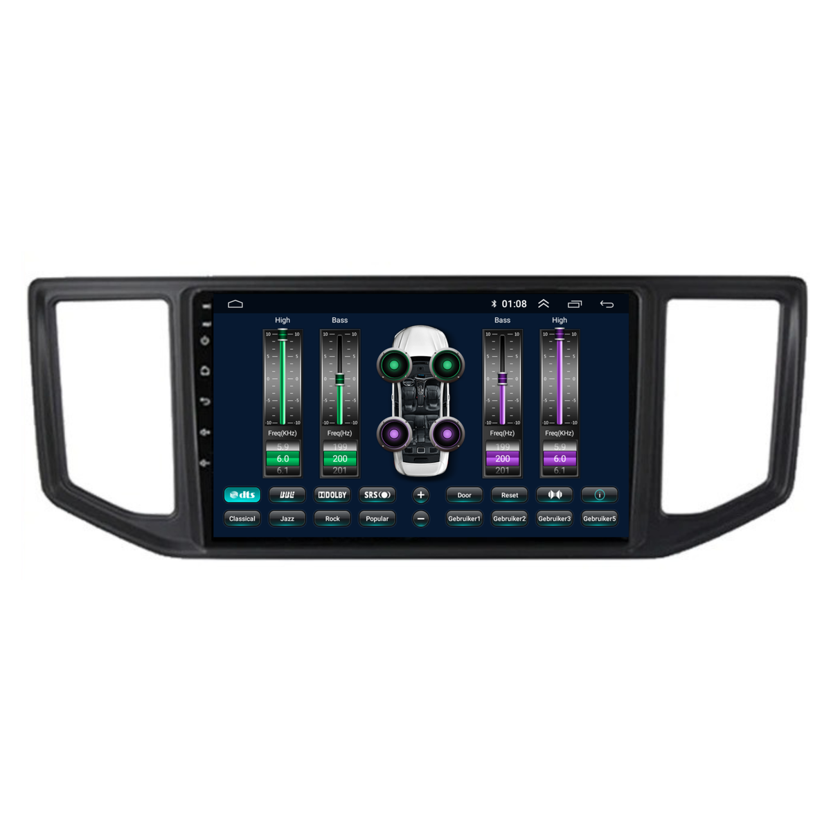Volkswagen Crafter CarPlay & Android Auto autoradio | 2017 t/m 2024 | Android 15 | Davilon-8