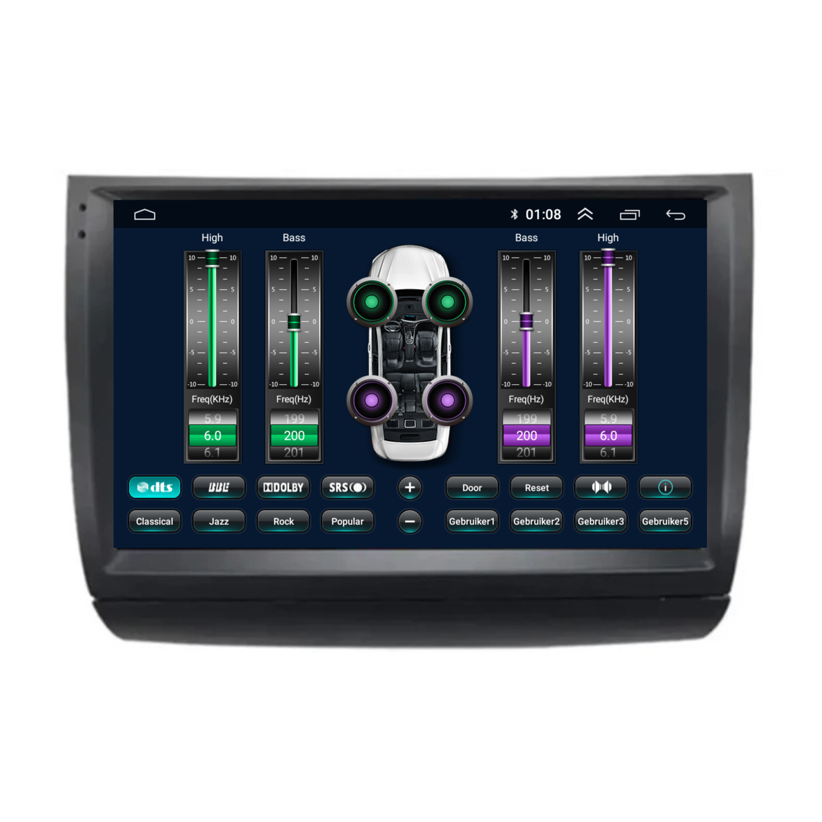 Toyota Prius | Android 13 | Autoradio  |  2003 t/m 2009 | Carplay & Android Auto-9