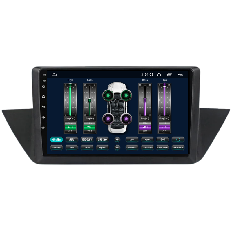 BMW X1 CarPlay & Android Auto autoradio | 2010 t/m 2015 | Android 15 | Davilon-11