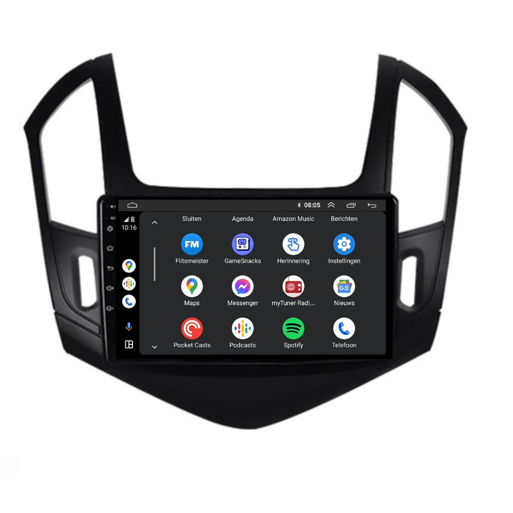 Chevrolet Cruze | Android 13 | Autoradio | 2012 t/m 2014 | CarPlay & Android Auto-9
