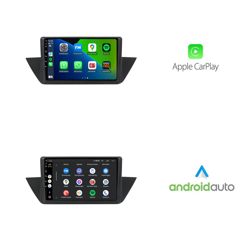 BMW X1 CarPlay & Android Auto autoradio | 2010 t/m 2015 | Android 15 | Davilon-3