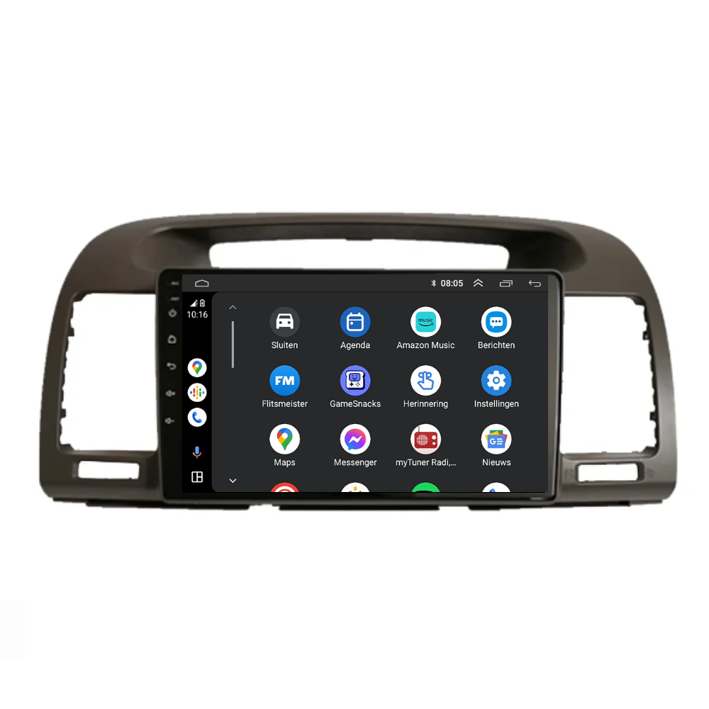 Toyota Camry | Android 13 | Autoradio | 2001 t/m 2007 | CarPlay & Android Auto-5
