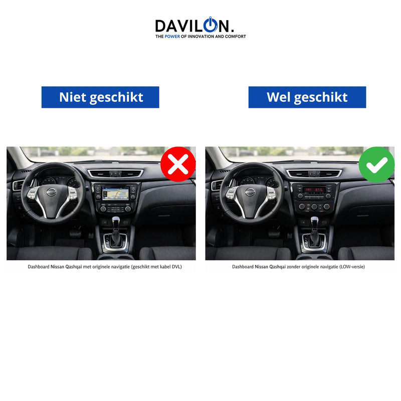 Nissan Qashqai | Android 13 | Autoradio | 2007 t/m 2013 | Carplay & Android Auto-3