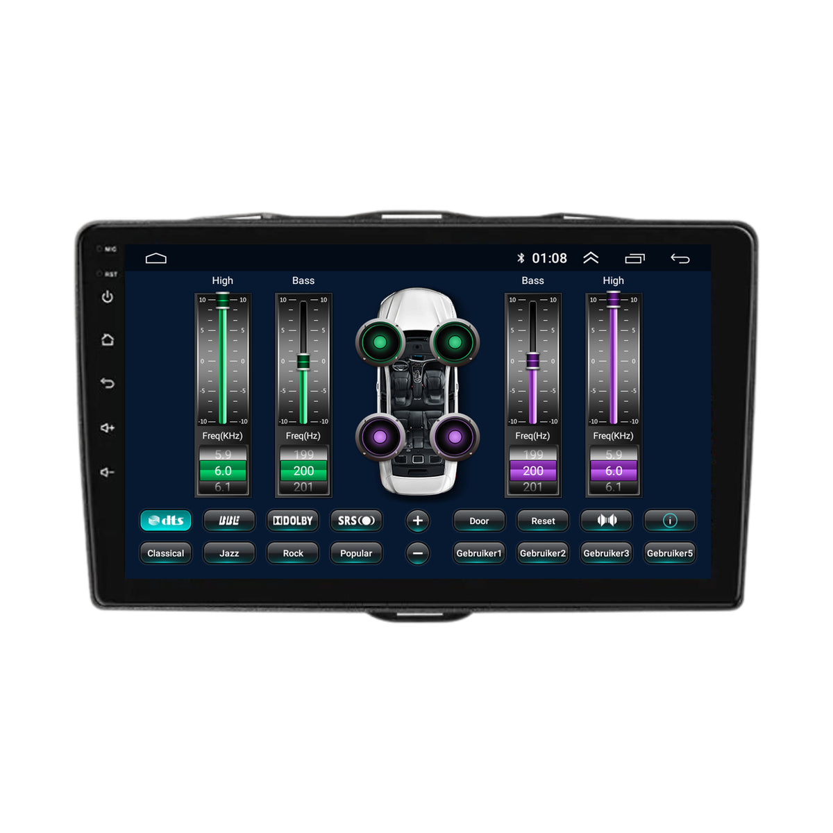 Alfa Romeo Giulietta CarPlay & Android Auto autoradio | 2014 t/m 2020 | Android 15 | Davilon-7