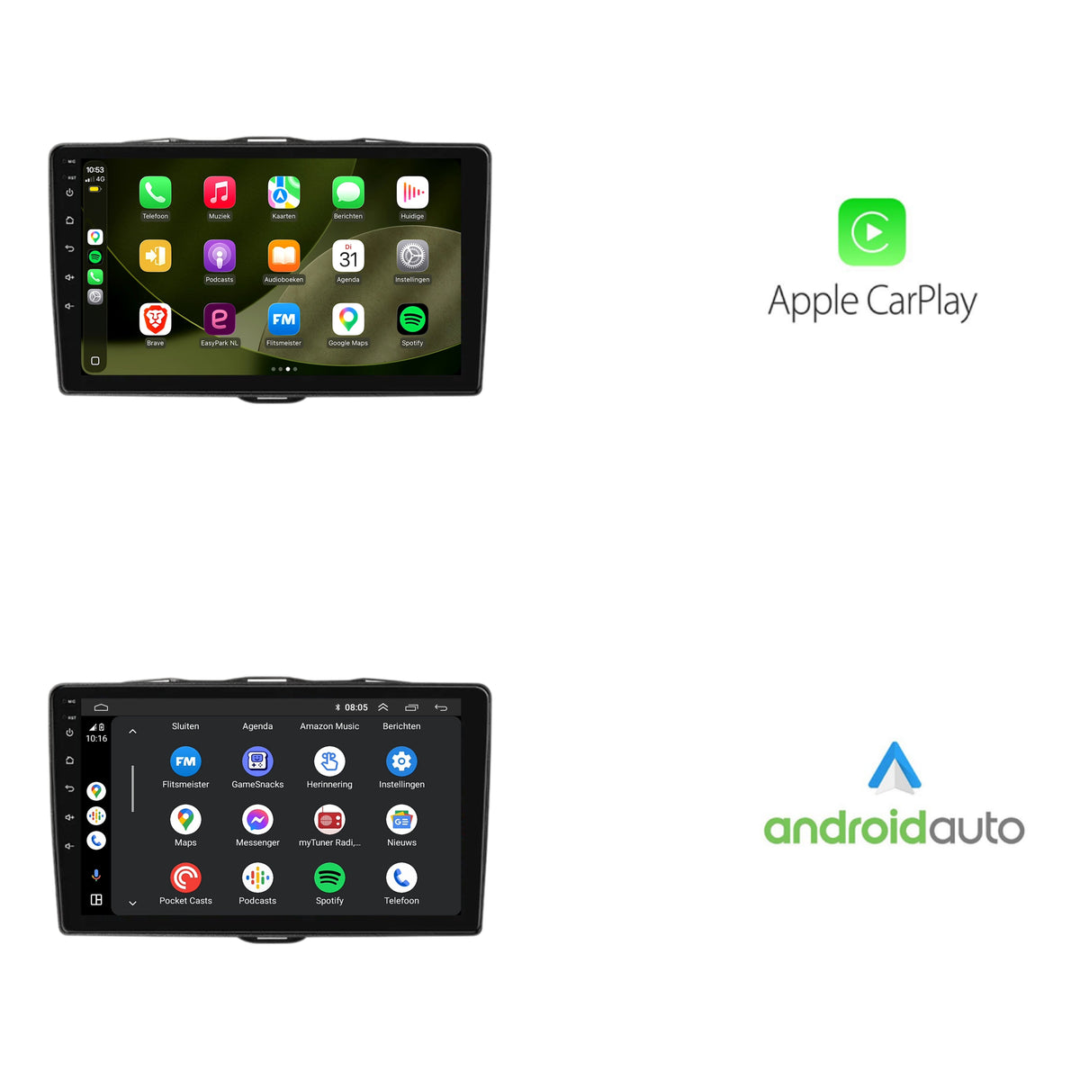 Alfa Romeo Giulietta CarPlay & Android Auto autoradio | 2014 t/m 2020 | Android 15 | Davilon-2