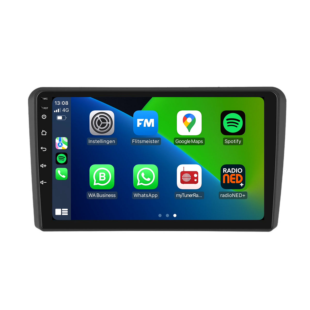 Audi A3  | S3 | RS3 | Android 13 | 2004 t/m 2013 | CarPlay & Android Auto-1
