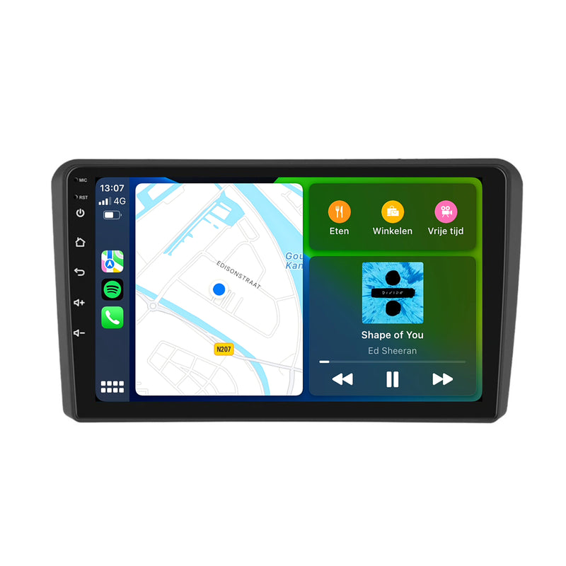 Audi A3  | S3 | RS3 | Android 13 | 2004 t/m 2013 | CarPlay & Android Auto-4