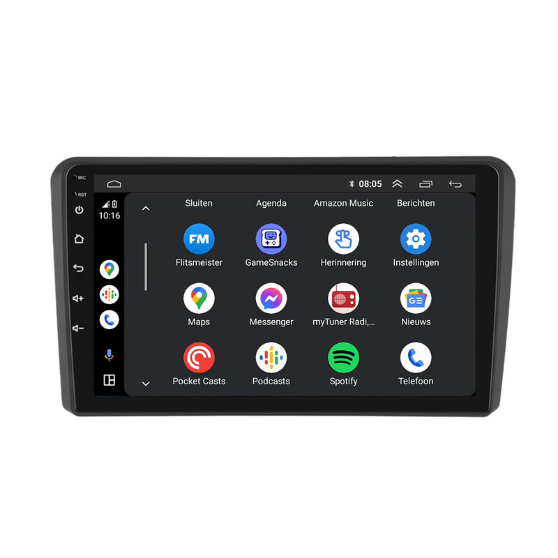 Audi A3  | S3 | RS3 | Android 13 | 2004 t/m 2013 | CarPlay & Android Auto-3
