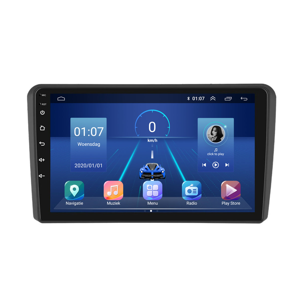 Audi A3  | S3 | RS3 | Android 13 | 2004 t/m 2013 | CarPlay & Android Auto-6