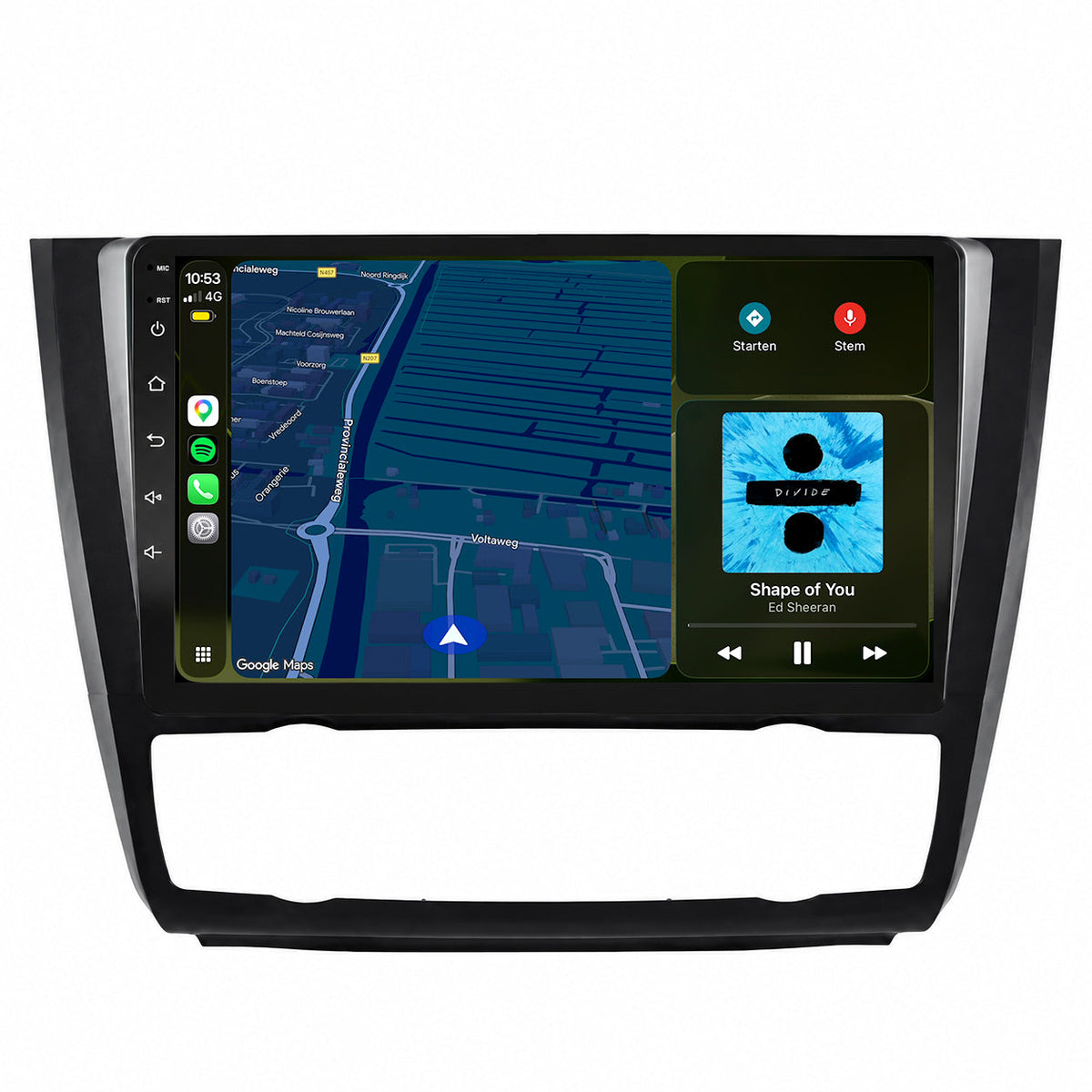 Autorradio CarPlay y Android Auto para BMW Serie 1 E81 E82 E87 E88 | 2004 a 2012 | Android 13 | Davilon-4