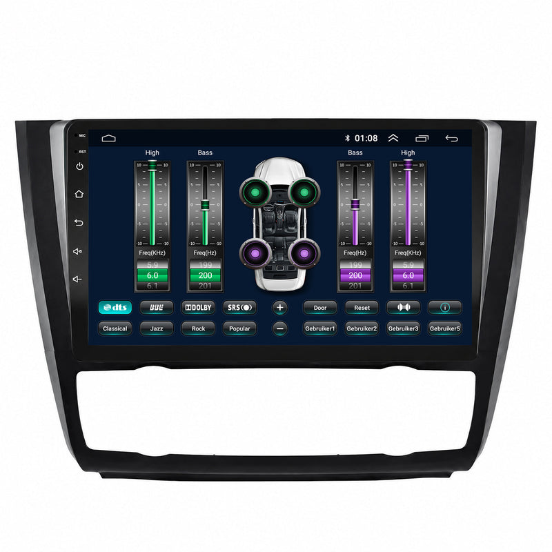 Autorradio CarPlay y Android Auto para BMW Serie 1 E81 E82 E87 E88 | 2004 a 2012 | Android 13 | Davilon-7