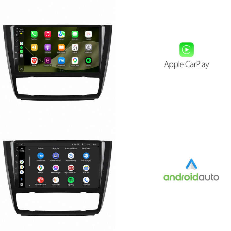 Autorradio CarPlay y Android Auto para BMW Serie 1 E81 E82 E87 E88 | 2004 a 2012 | Android 13 | Davilon-2