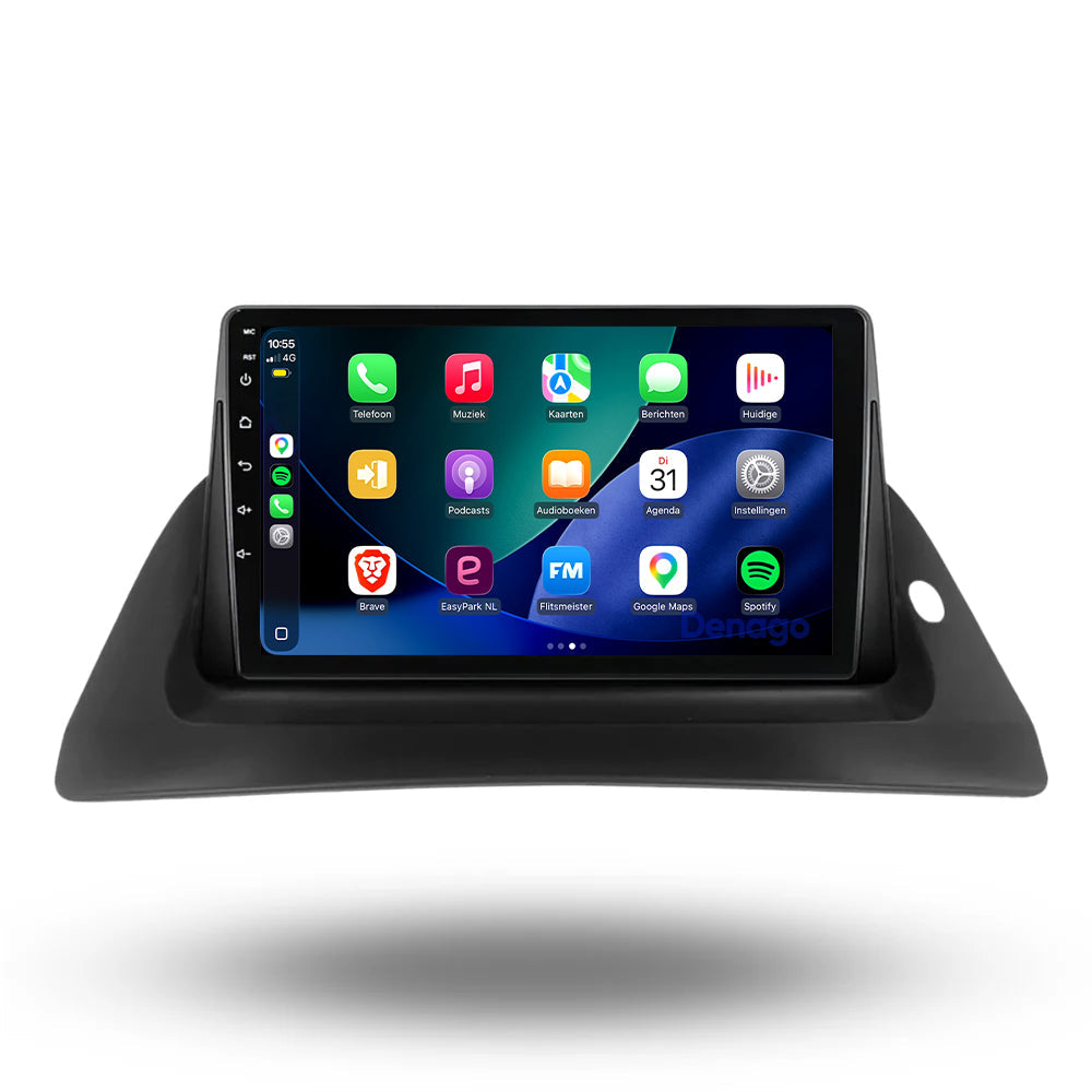 Renault Kangoo CarPlay autoradio | 2015 t/m 2018 | Denago DNG-A390 | 9 inch | Android 13 | Draadloos CarPlay & Android Auto
