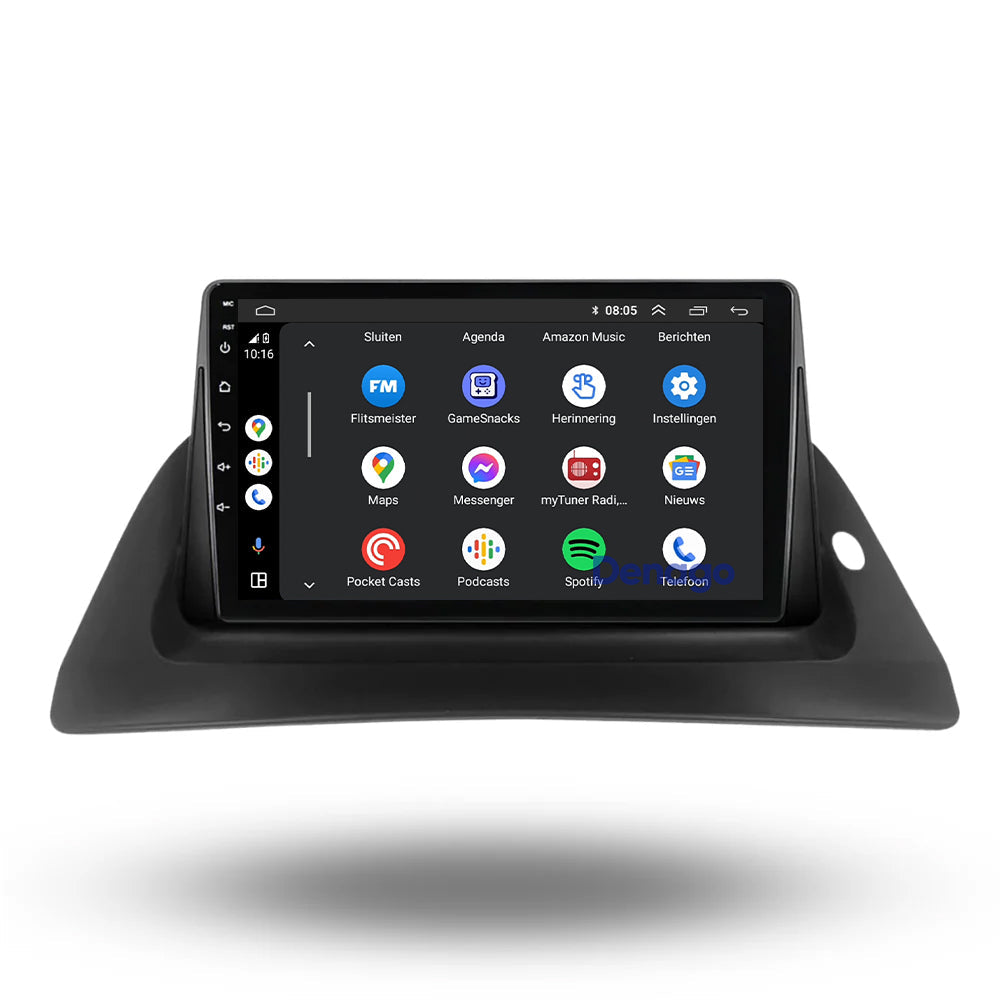 Renault Kangoo CarPlay autoradio | 2015 t/m 2018 | Denago DNG-A390 | 9 inch | Android 13 | Draadloos CarPlay & Android Auto