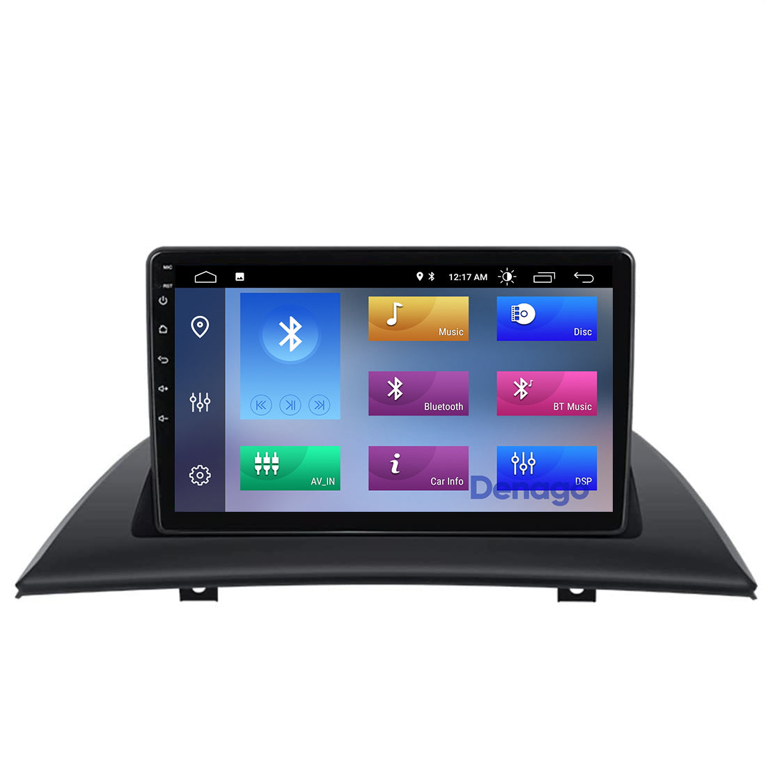 BMW X3 E83 CarPlay autoradio | 2004 t/m 2012 | Denago DNG-A349 | 9 inch | Android 13 | Draadloos CarPlay & Android Auto