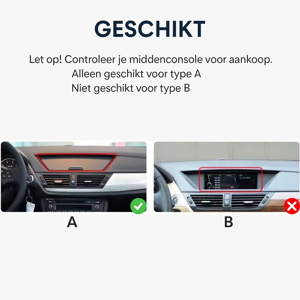 BMW X1 CarPlay & Android Auto autoradio | 2010 t/m 2015 | Android 15 | Davilon-6