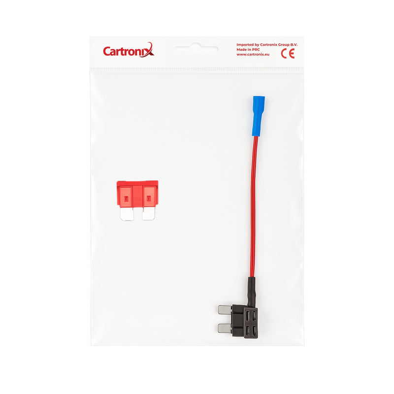 Cartronix CTX-3421 Mini Dubbele Zekeringhouder – Inclusief 10A Steekzekering-4