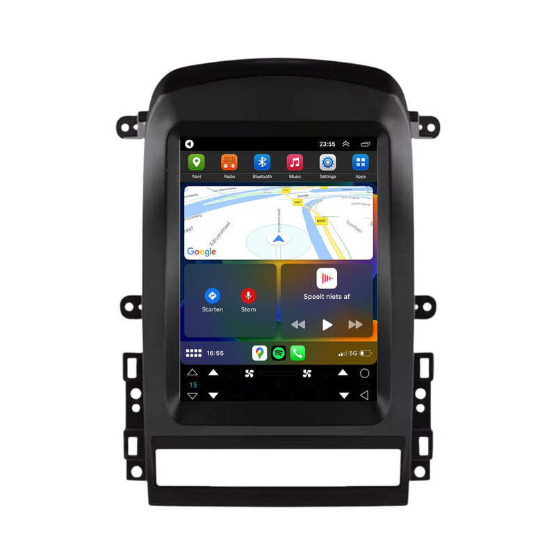 Chevrolet Captiva CarPlay & Android Auto autoradio | 2006 t/m 2012 | Android 15 | Davilon | Groot scherm-4