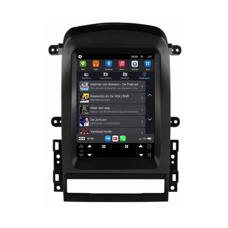 Chevrolet Captiva Sport CarPlay & Android Auto autoradio | 2006 t/m 2012 | Android 15 | Davilon-5