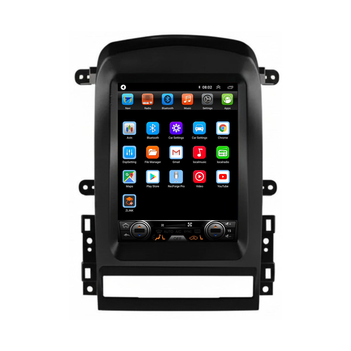 Chevrolet Captiva Sport CarPlay & Android Auto autoradio | 2006 t/m 2012 | Android 15 | Davilon-6