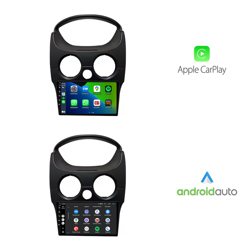 Autoradio con CarPlay y Android Auto para Chevrolet Matiz | 2005 a 2011 | Android 13 | Davilon-2