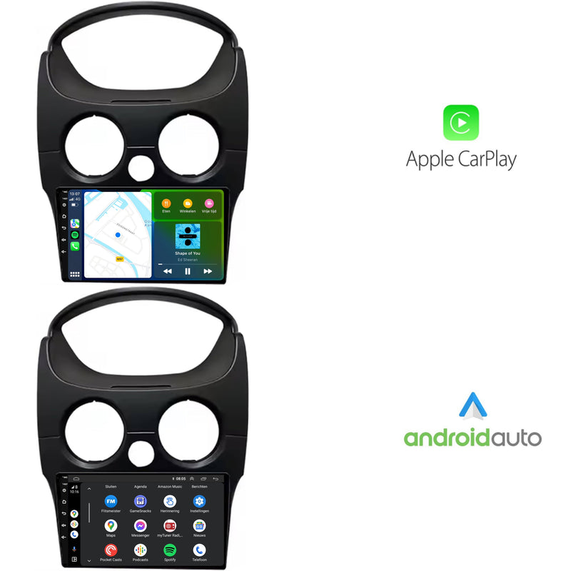 Chevrolet Spark | Android 13 | Autoradio | 2010 t/m 2017 | CarPlay & Android Auto-2