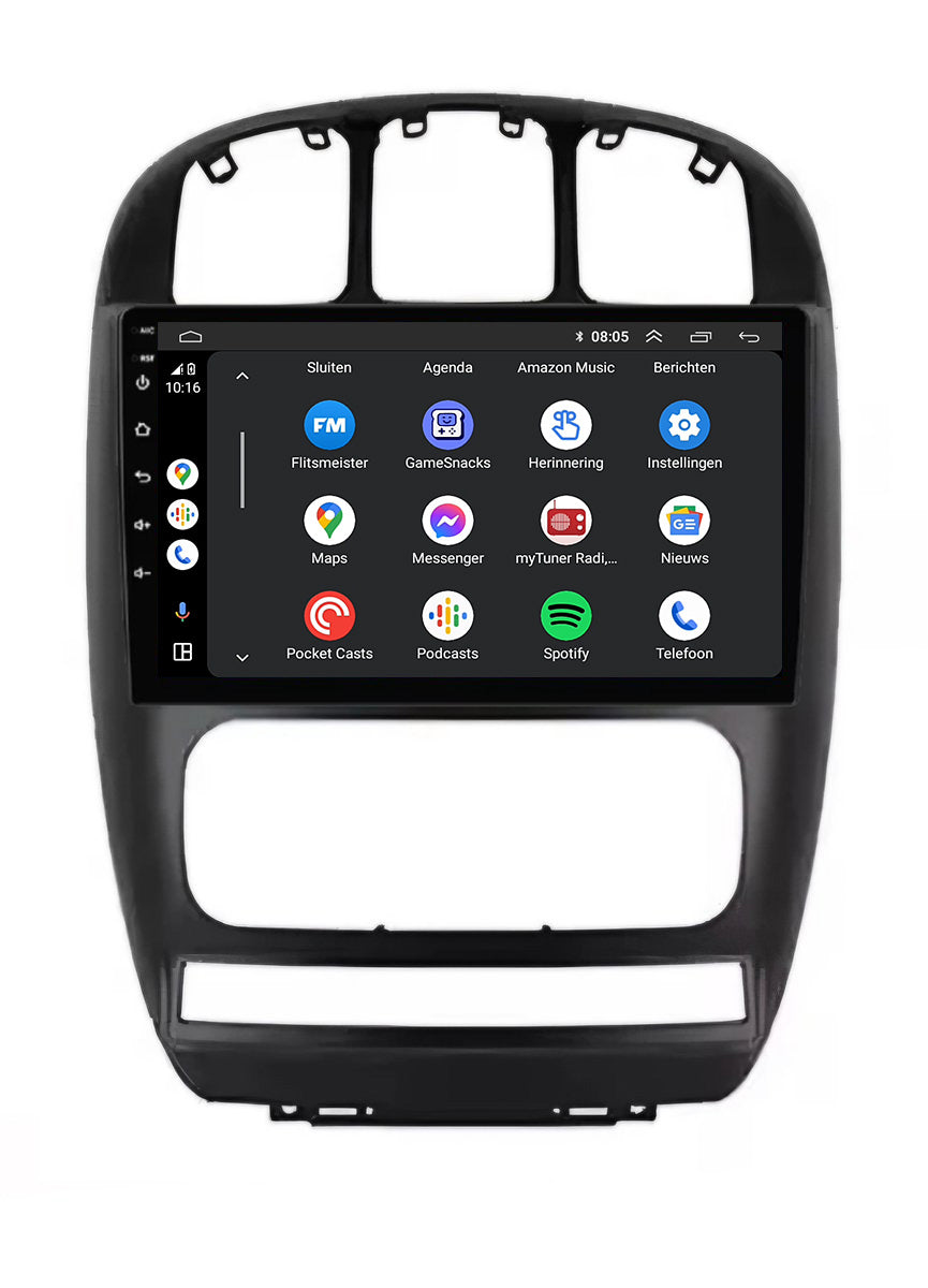 Radio samochodowe CarPlay i Android Auto do Chrysler Voyager i Dodge Grand Caravan | 2000–2012 | Android 13 | Davilon-3