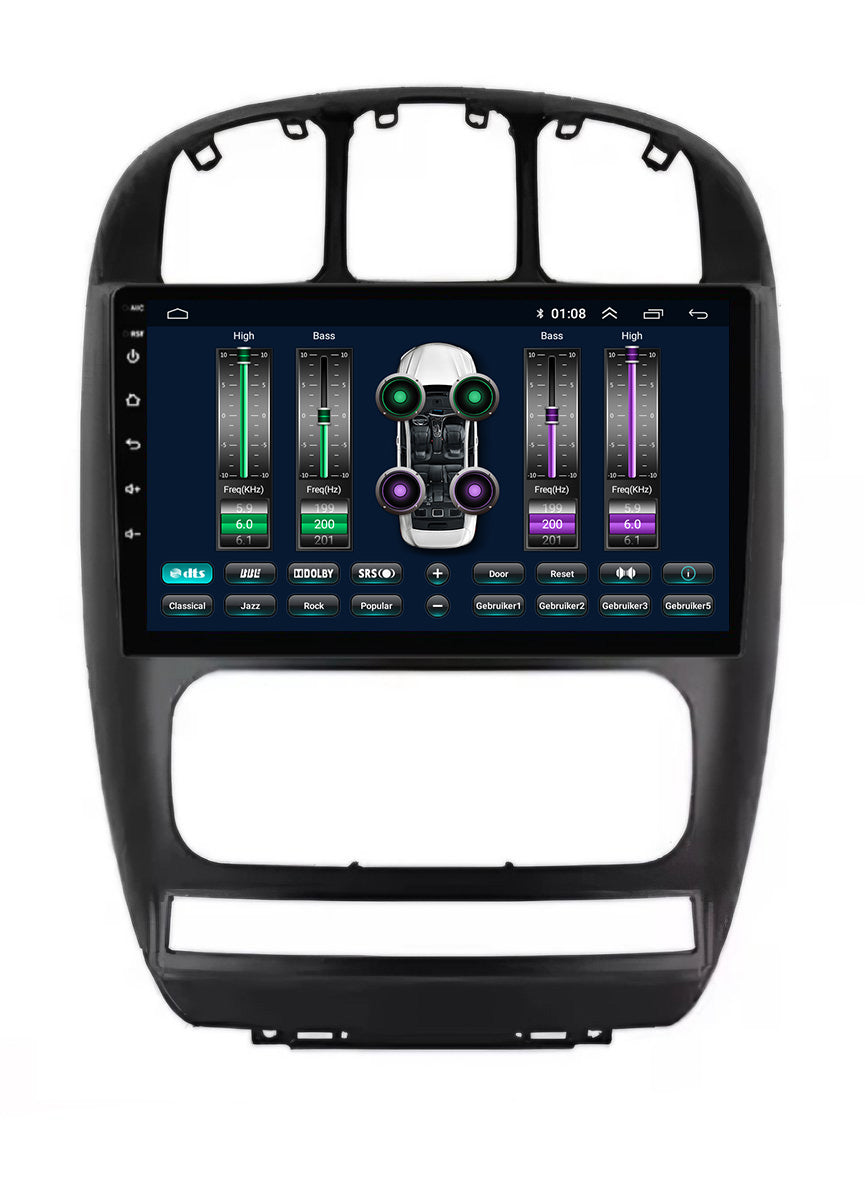 Radio samochodowe CarPlay i Android Auto do Chrysler Voyager i Dodge Grand Caravan | 2000–2012 | Android 13 | Davilon-7