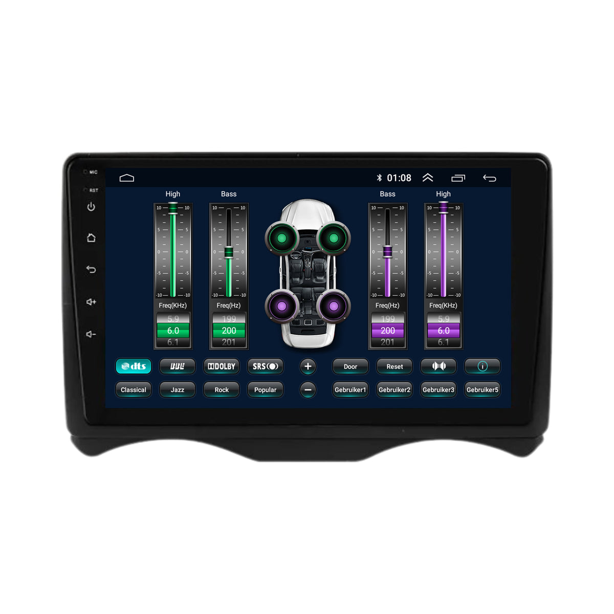 Citroën C2 CarPlay & Android Auto autoradio | 2002 t/m 2006 | Android 15 | Davilon-7
