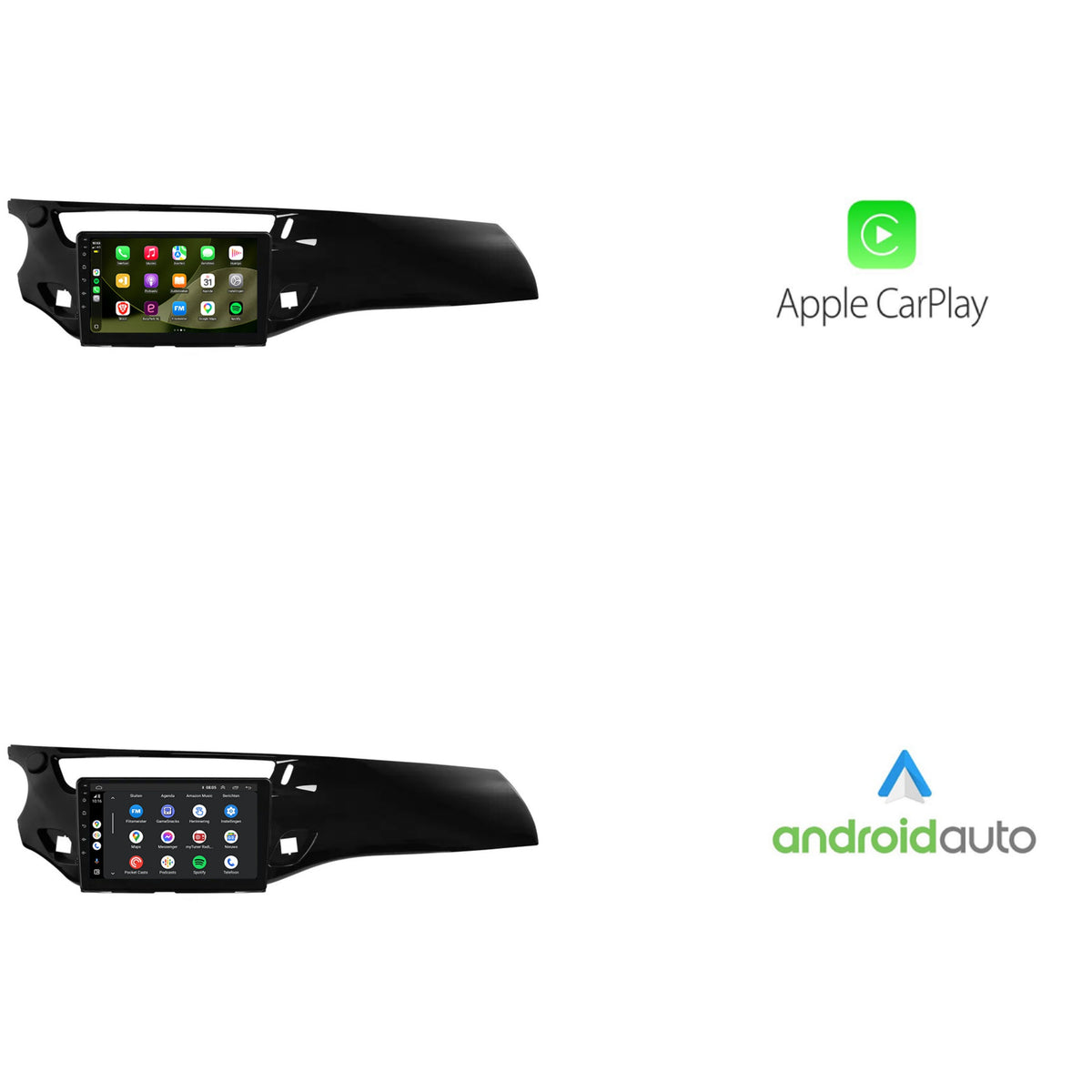 Citroën C3 & DS3 CarPlay & Android Auto car radio | 2010 to 2017 | Android 13 | Davilon