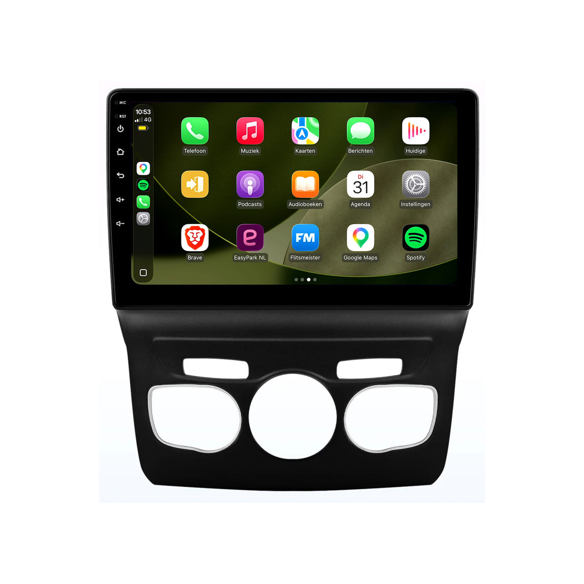 Citroën C4 CarPlay & Android Auto Autoradio | 2010 bis 2018 | Android 13 | Davilon