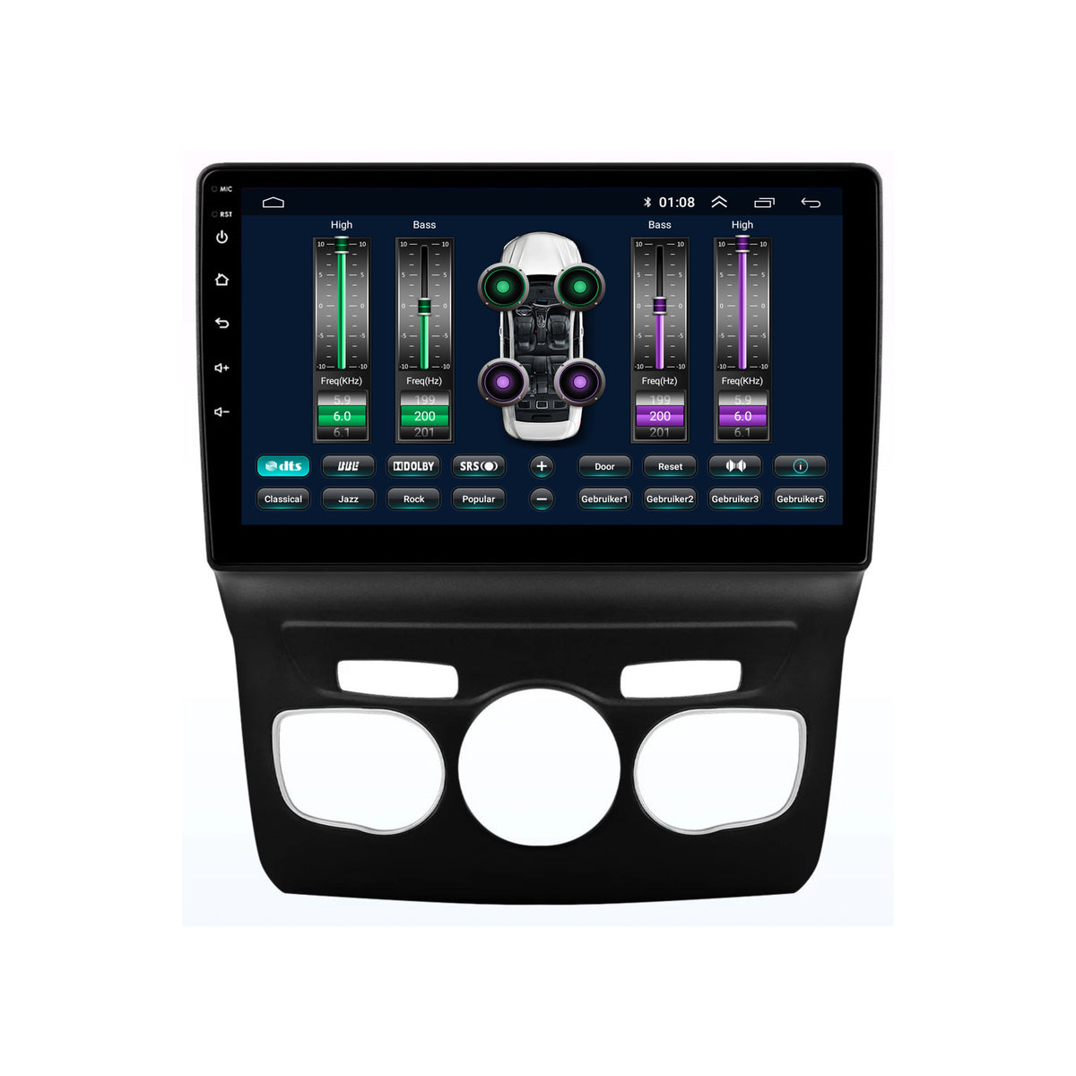 Citroën C4 CarPlay & Android Auto autoradio | 2010 t/m 2018 | Android 15 | Davilon-7
