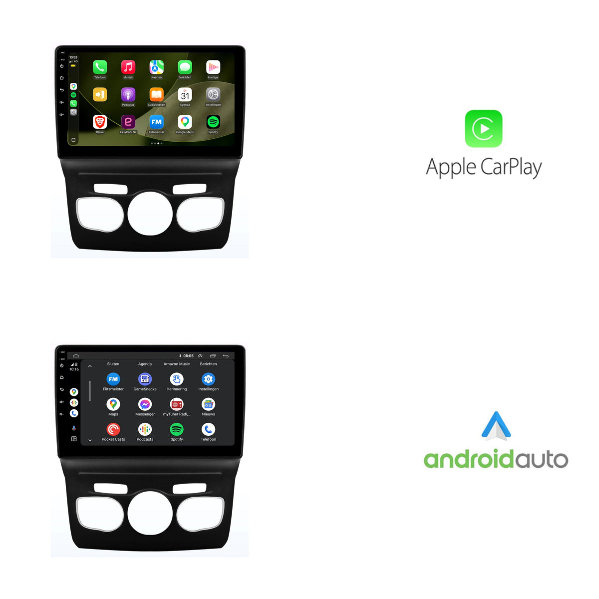 Citroën C4 CarPlay & Android Auto autoradio | 2010 t/m 2018 | Android 15 | Davilon-2
