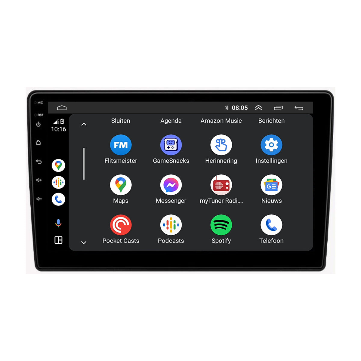 Citroën C5 CarPlay & Android Auto autoradio | 2008 t/m 2017 | Android 15 | Davilon-3