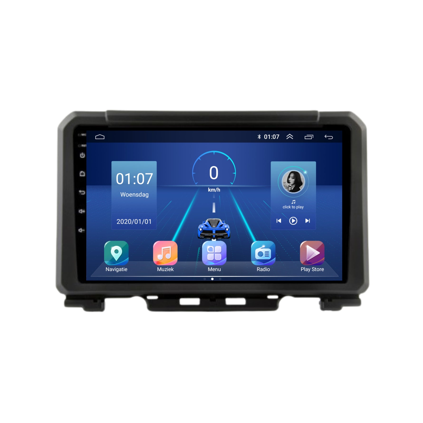 Suzuki Jimny | Android 13 | Autoradio | 2019 t/m 2024 | CarPlay & Android Auto