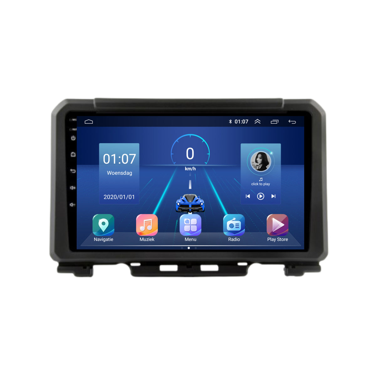 Suzuki Jimny | Android 13 | Autoradio | 2019 t/m 2024 | CarPlay & Android Auto-6