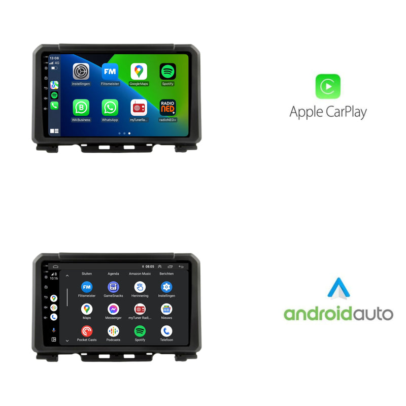 Suzuki Jimny | Android 13 | Autoradio | 2019 t/m 2024 | CarPlay & Android Auto-5