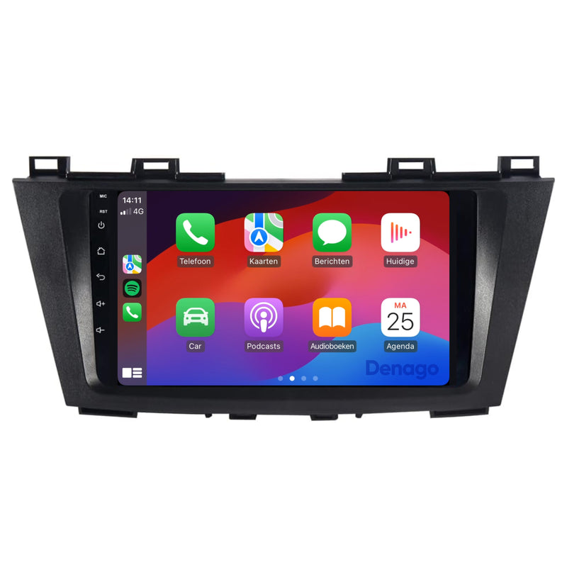 Mazda 5 CarPlay autoradio | 2010 t/m 2015 | Denago DNG-A321 | 9 inch | Android 13 | Draadloos CarPlay & Android Auto-1